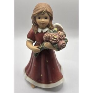 Goebel A Rose Is Blooming Annual Angel 2002 Limited Edition Numbered 00624